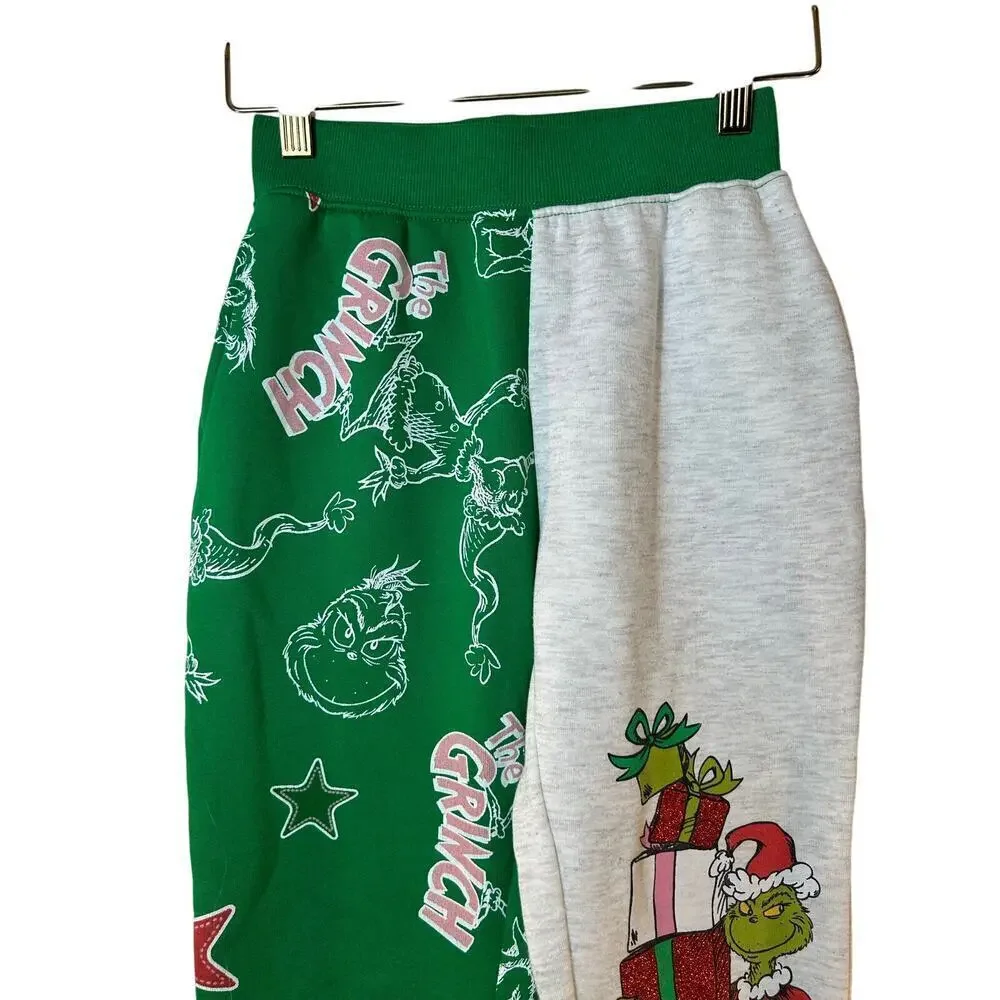 THE GRINCH-DR SEUSS Girl’s 2 piece Sweatsuit / Size: Small